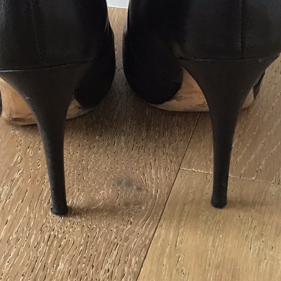 Loeffler Randall knee high black leather boots, size 10 - Picture 3 of 5